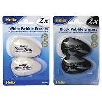 Helix® Pebble Eraser, 2ct.