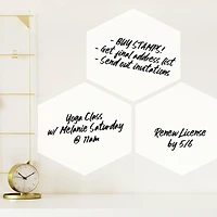 RoomMates Dry Erase Hexagon Peel & Stick Wall Decals, 3ct.