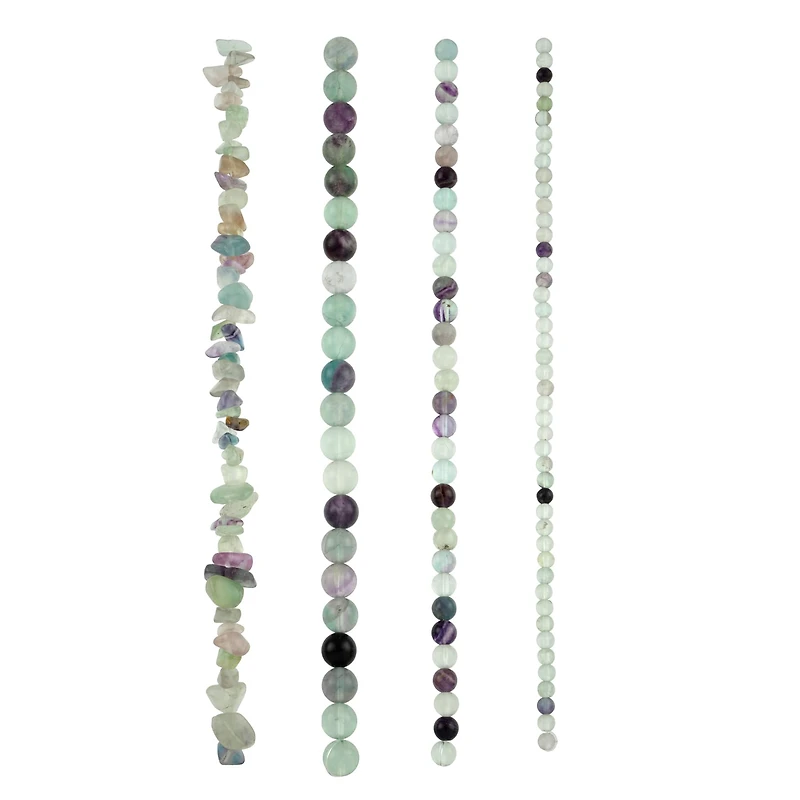 Mixed Flourite Beads by Bead Landing™