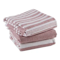 DII® Barn Red French Terry Dishtowel Set