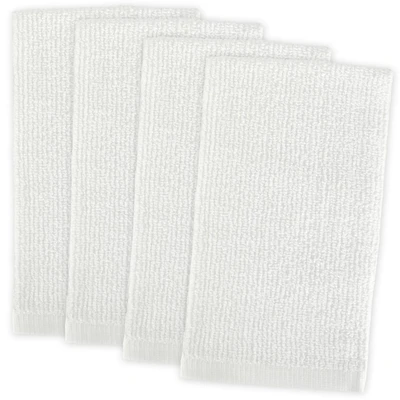 DII® White Barmop Dishtowel, 4ct.
