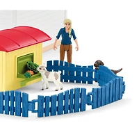 Schleich Farm World Pet Hotel Animal Playset