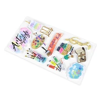 Painting Dimensional Stickers by Recollections™