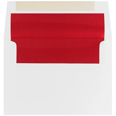 JAM Paper A7 Foil Lined Invitation Envelopes