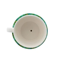 4.5'' Peacock Feather Teacup Planter