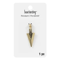 Gold Arrow Pendant by Bead Landing™