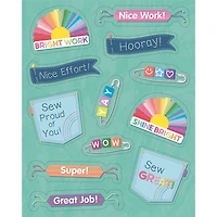 Carson Dellosa® Education Crafty and Cool Motivators Motivational Stickers, 12 Packs of 864