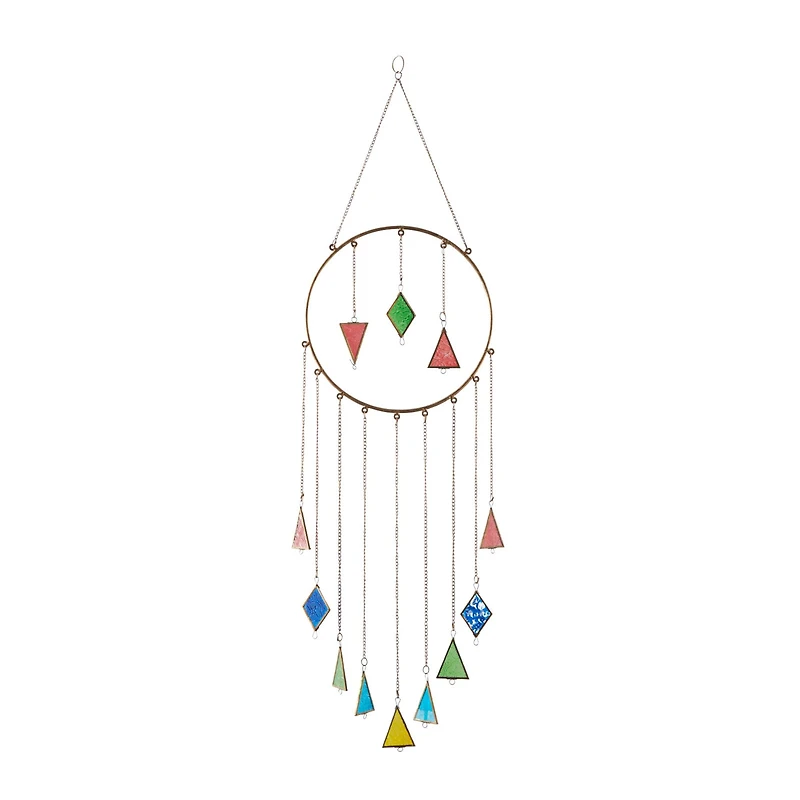 Multi Aluminum Contemporary Windchime 44" x 12" x 3"