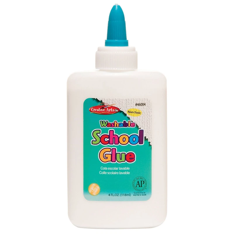 Charles Leonard 4oz. Economy Washable School Glue, 24ct.