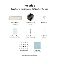 Cricut Maker® 4 in Seashell & Digital Content