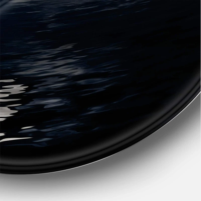 Designart - Full Moon In Cloudy Night Sky IV