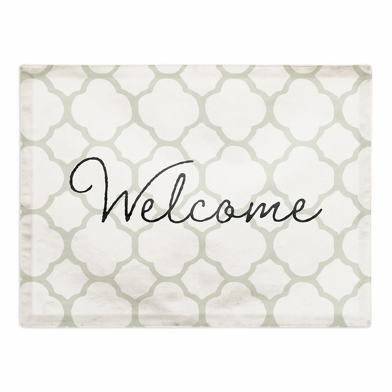 Tea Pot Lattice Pattern 18" x 14" Poly Twill Placemat