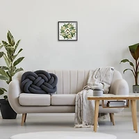 Stupell Industries Spring Birdhouse Wreath Framed Giclee Art