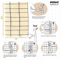 Bernat® Latch It™ Winding Road Boho Yarn Kit