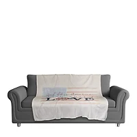 Land that I Love Coral Fleece Blanket