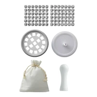 Alphabet & Number Cookie Embosser Kit by Makery™