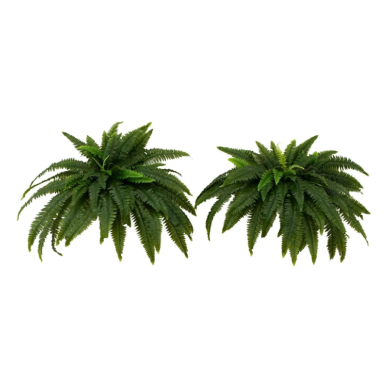 4ft. UV-Resistant Artificial Boston Ferns, 2ct.