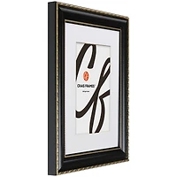 4 Pack Craig Frames Victoria Black & Gold Picture Frame with Mat