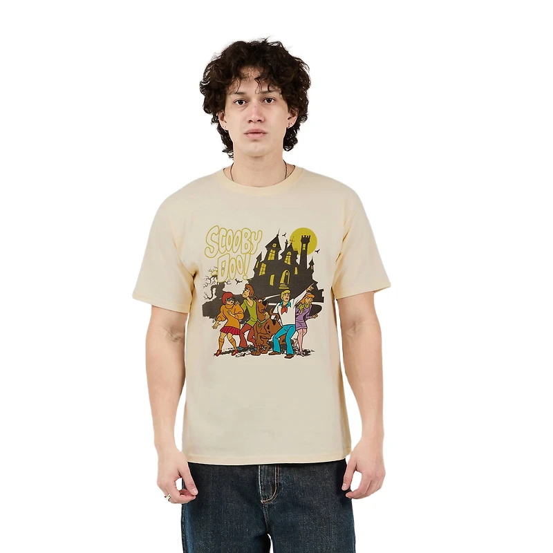 Scooby Doo™ Halloween Haunted House Adult Crew Neck T-Shirt