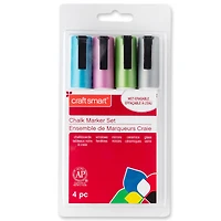 9 Packs: 4 ct. (36 total) Metallic Chalk Marker Set by Craft Smart®