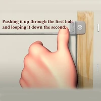 HangZ™ 30lb. Canvas Easy Tie 1 Hole D Ring Kit