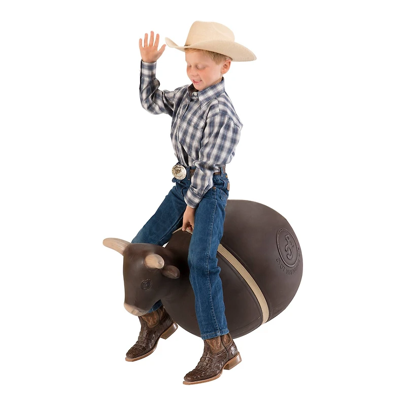 Big Country Toys Bouncy Bull Rodeo Ball Ride-On Toy
