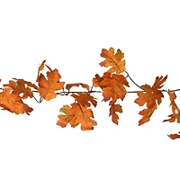 42ct. Warm White LED Brown Leaf Garland String Lights by Ashland®