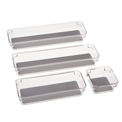 Simplify Multipurpose Drawer Organizers, 4ct.
