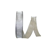 JAM Paper 1.5" x 50yd. Mesh Wired Glittered Net Ribbon