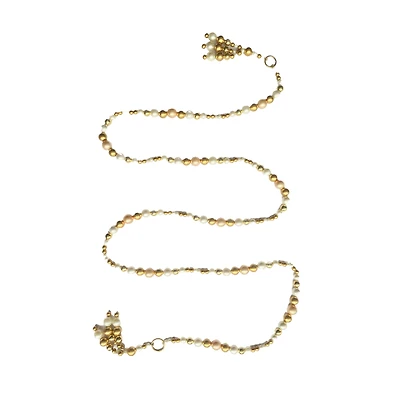 Hello Honey® 6ft. Metallic Acrylic Bead Garland with Tassels