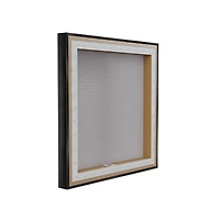 Stupell Industries Cat Mixed with Bunnies Floater Framed Art