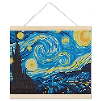 Starry Night with Frame Diamond Art Kit by Make Market®