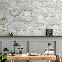 Surface Style Stone's Throw Peel & Stick Wallpaper