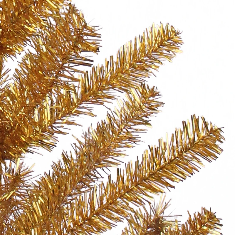 3ft. Unlit Gold Tinsel Twig Artificial Christmas Tree