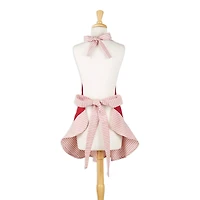 DII® Candy Cane Factory Ruffle Apron