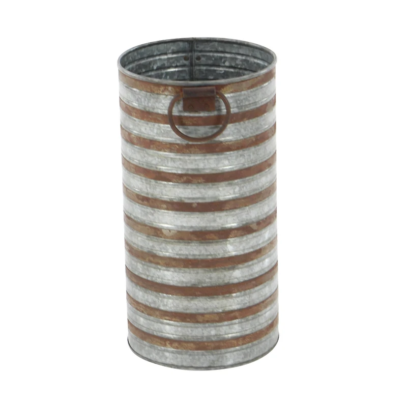 Metallic Farmhouse Planter Set 20" & 16"