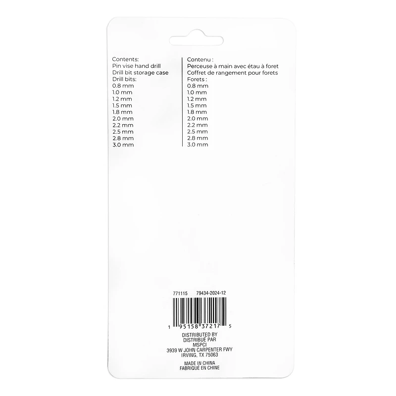 Pin Vise Hand Drill with Bits by Bead Landing™