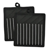 DII® Chef Stripe Potholders