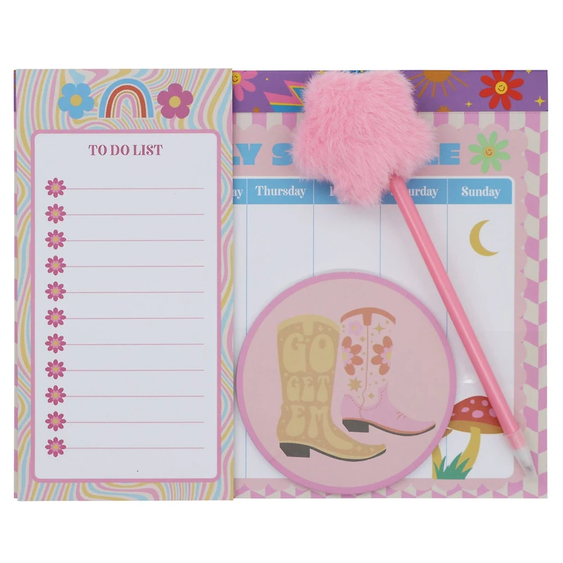 Retro Weekly Planner Set by Fab Finds