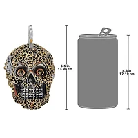 Design Toscano 5.5" Gear Head Nuts & Bolts Motor Skull Statue