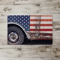 American Flag Pattern Truck Floor Mat