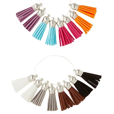 Mixed Suede Tassels by Bead Landing™
