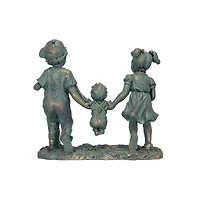 Design Toscano 12" Swing Time Children Garden Statue