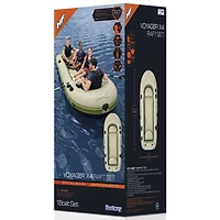 Bestway 11.5ft. Hydro-Force Treck X3 Inflatable Raft Set