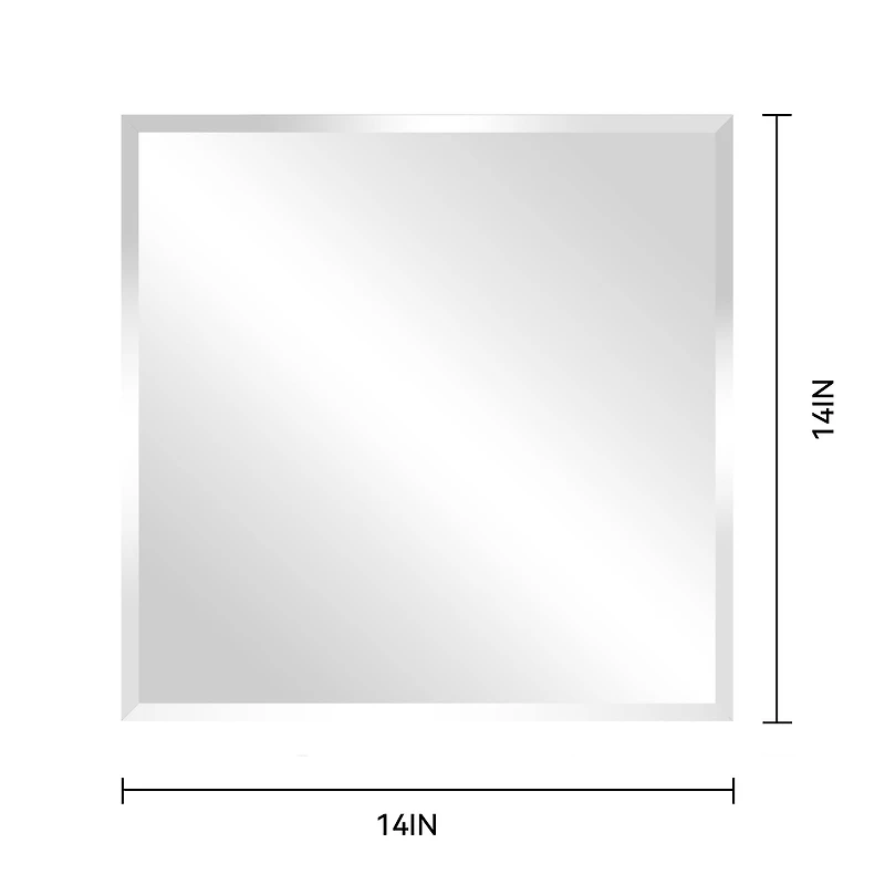 14" Beveled Glass Mirror by Make Market®