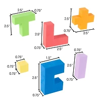 Toy Time Sensory Foam Puzzle Blocks