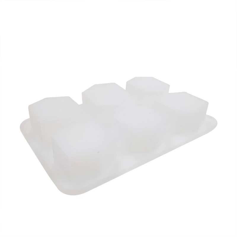 Hexagon Silicone Soap Mold by Make Market®