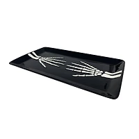 Black Skeleton Hands Serving Tray by Makery™