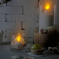 15.7" LED Lighted Serene Seaside Spa Canvas Wall Art