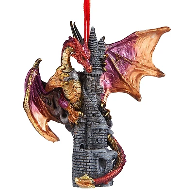 Design Toscano Zanzibar the Gothic Dragon Ornament